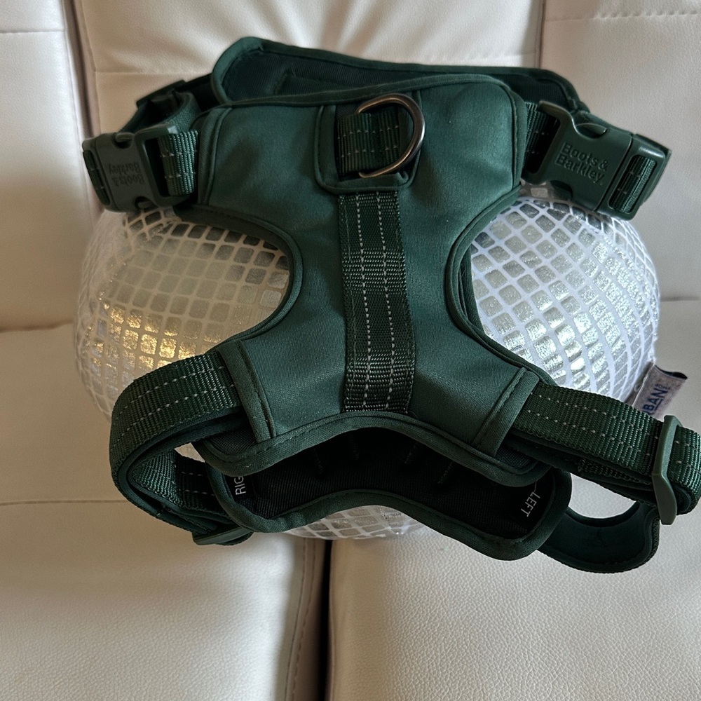 Green Dog Harness